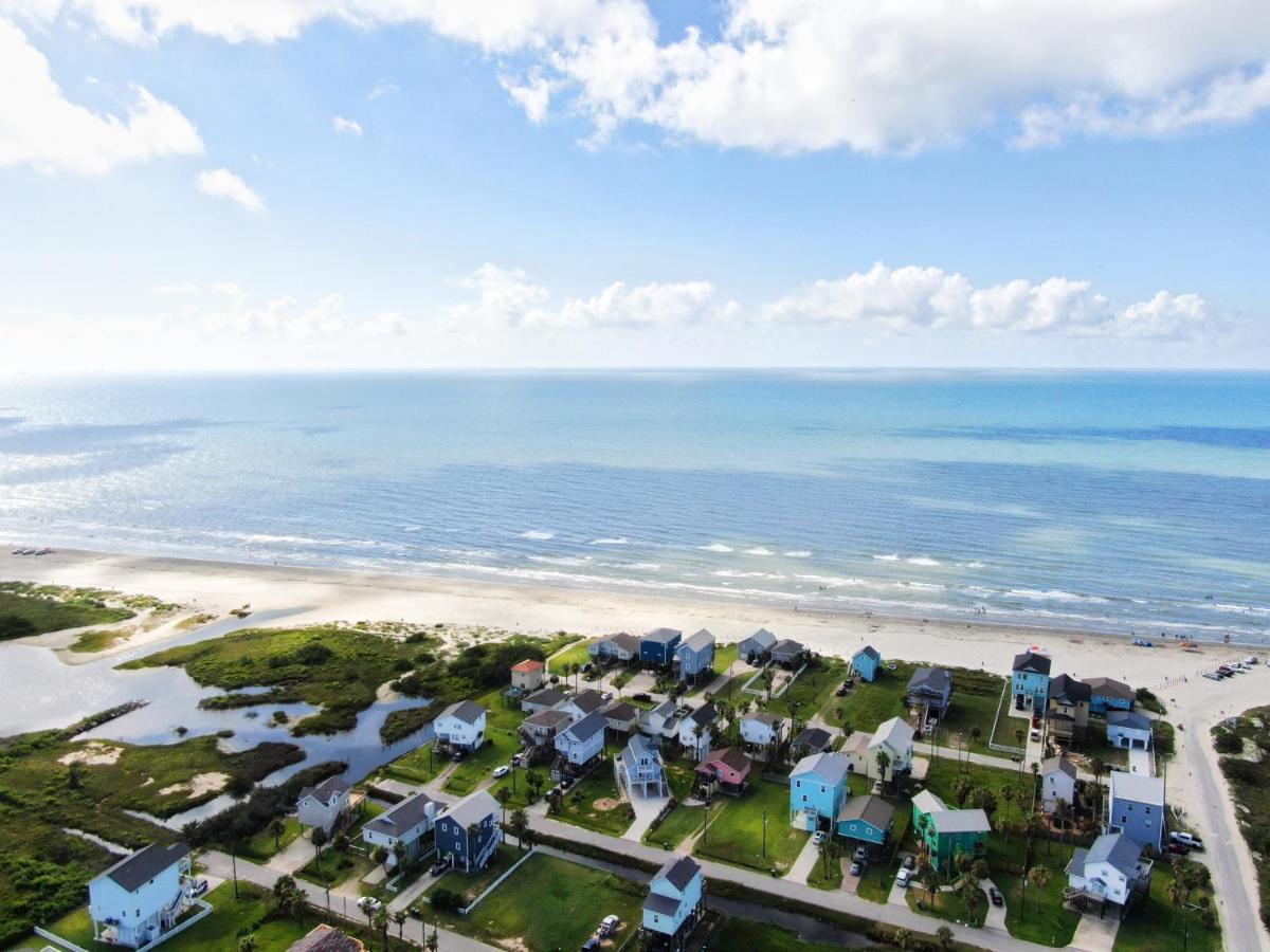Yellow Beach Haven, Decks, Views, Mere Steps To Sand Galveston Eksteriør bilde